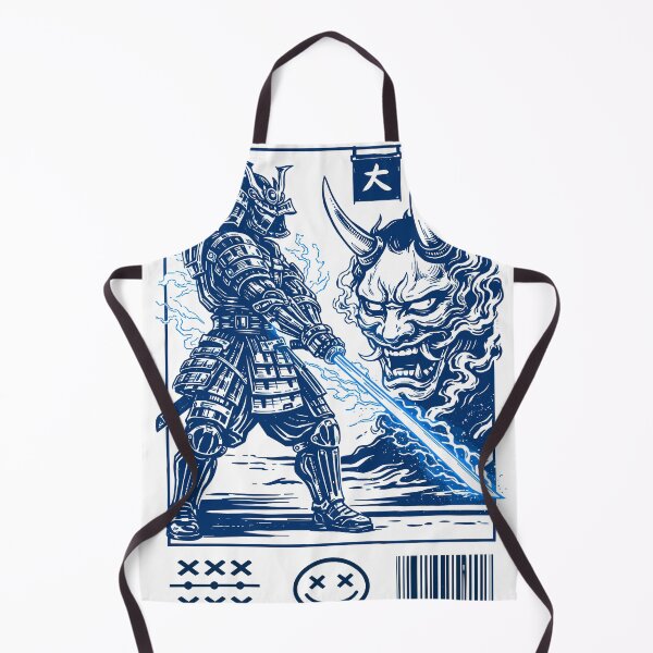 Item preview, Samurai vs. Oni T-Shirt designed and sold by Matinez Pink.