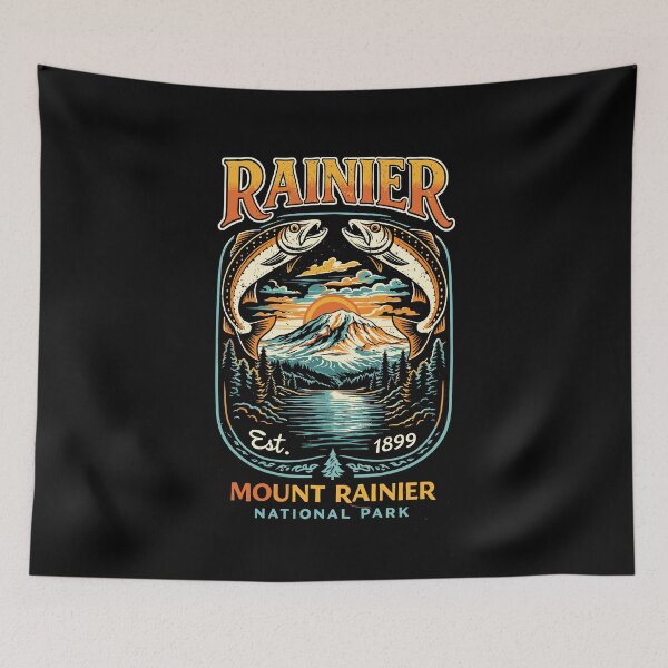 Item preview, Mount Rainier National Park T-Shirt designed and sold by Matinez Pink.