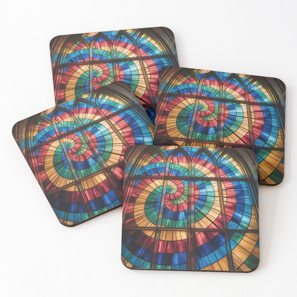 Item preview, Stained Glass Swirling Tie-Dye with Jewel Tones designed and sold by Bloomkept.