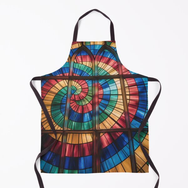Item preview, Stained Glass Swirling Tie-Dye with Jewel Tones designed and sold by Bloomkept.