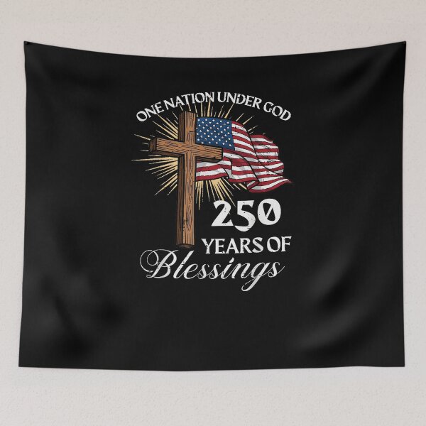 Item preview, One Nation Under God 250 Years 250th Anniversary USA Men designed and sold by Oscarstaples.