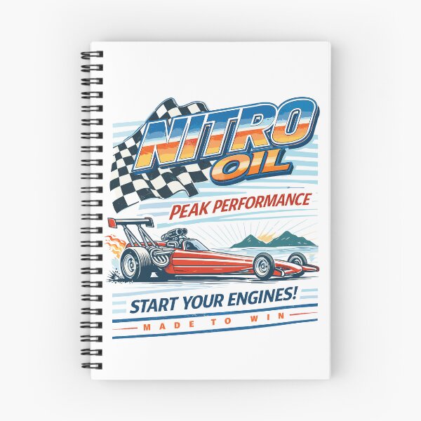 Item preview, Nitro Oil Drag Racing T-Shirt designed and sold by Matinez Pink.