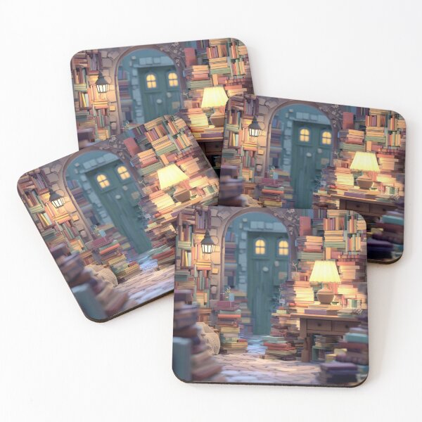 Item preview, Cozy Library designed and sold by bubblyrainbow.