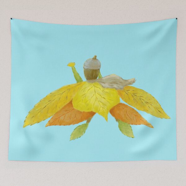 Item preview, A whimsical creature flying designed and sold by greenPQBstudio.