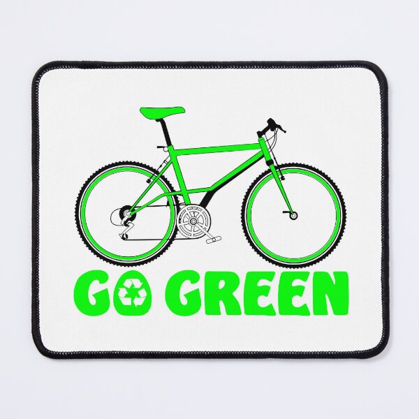 Item preview, Go Green Bicycle Recycle Design designed and sold by EthosWear.