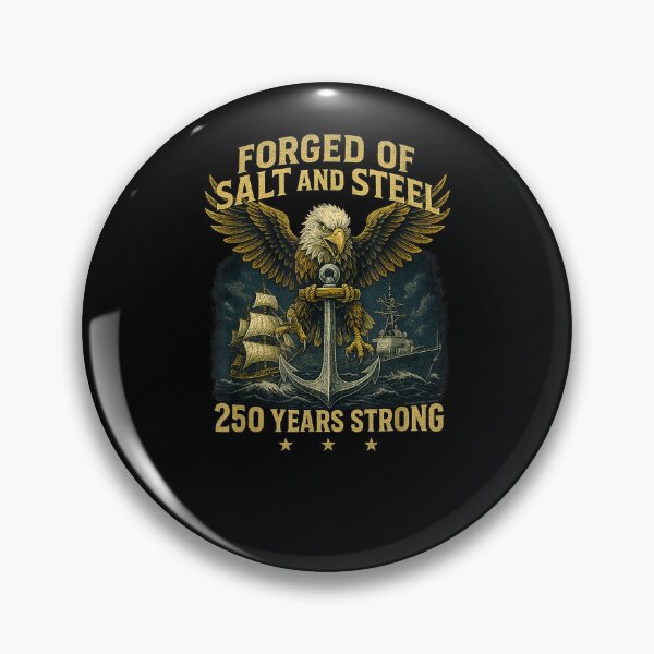 Item preview, Forged of Salt and Sl U.S. Naval Ships 250th Anniversary designed and sold by Oscarstaples.