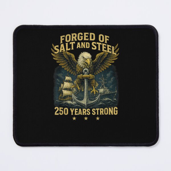 Item preview, Forged of Salt and Sl U.S. Naval Ships 250th Anniversary designed and sold by Oscarstaples.