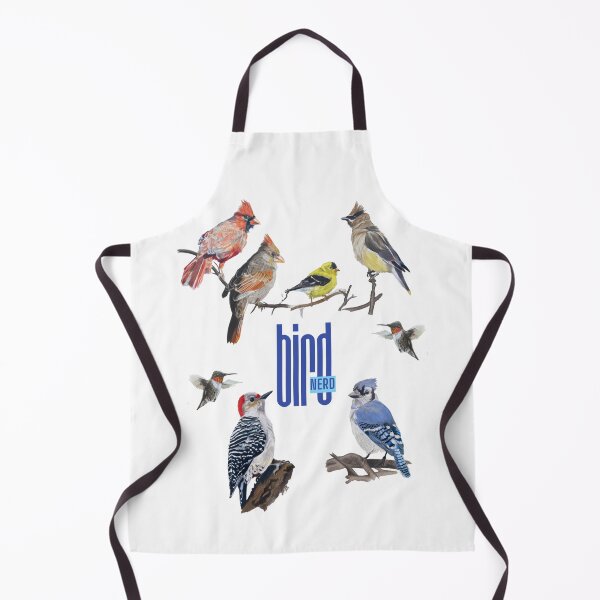 Item preview, Backyard Birds Collection – Cardinal, Hummingbird, Blue Jay & Goldfinch Art designed and sold by Heather Barker.