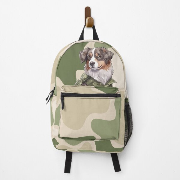 Item preview, Military Australian Shepherd Dog Cute Soldier Camouflage Pet Lover Gift designed and sold by CHANCHANAI.