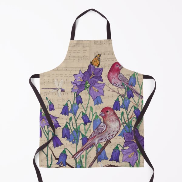 Item preview, Bellflowers and Finches designed and sold by Christina Lopez.
