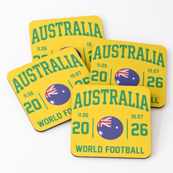 Item preview, Australia 2026 World Football Fan Sports Supporter Graphic designed and sold by Imaginationbeyond.