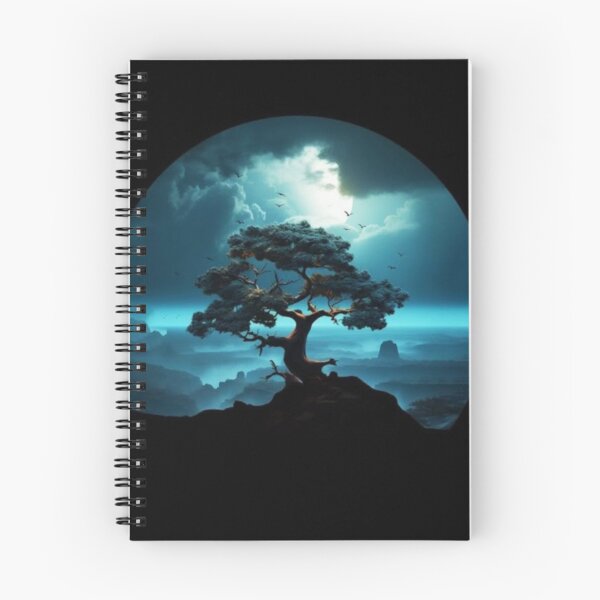Item preview, Beautiful scenery of Bonsai tree designed and sold by NivyasArtistry.