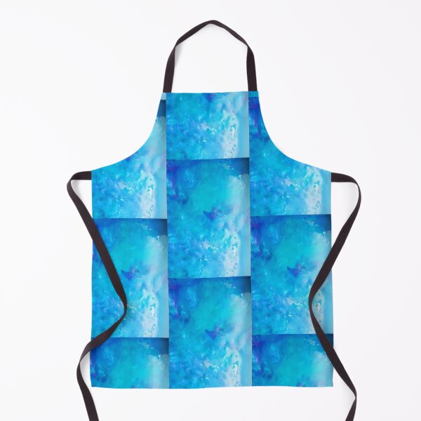 Item preview, Paint puddle blues designed and sold by Sarah Snow Scott.
