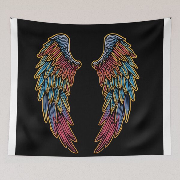 Item preview, Angel wings on back of tshirt  designed and sold by Heaven1111.