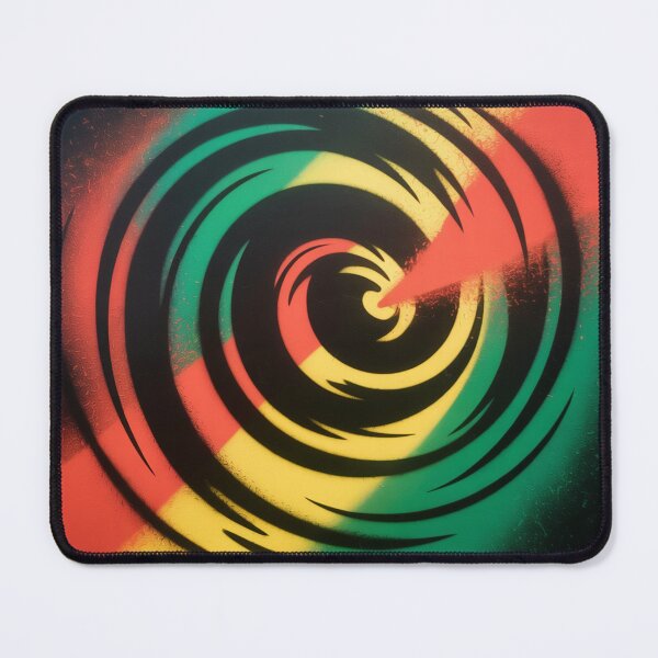 Item preview, Stencil Tie Dye Swirl Art designed and sold by Bloomkept.