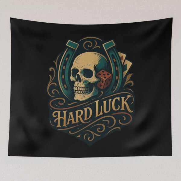 Item preview, Hard luck Skull – Skulls Design & Illustration, Skull Art, Skeleton, Anatomy Skull, Dark Art Graphic designed and sold by Typologystudios.
