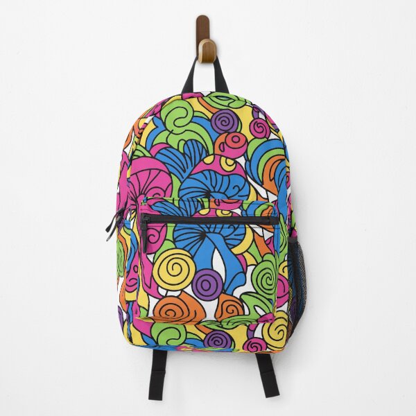 Item preview, Colorful Psychedelic Mushroom Trippy Swirl Pattern designed and sold by ixavee.