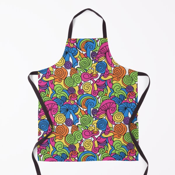 Item preview, Colorful Psychedelic Mushroom Trippy Swirl Pattern designed and sold by ixavee.