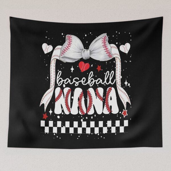 Item preview, Baseball Mama Bow Heart Cute Design designed and sold by KIROSALS.