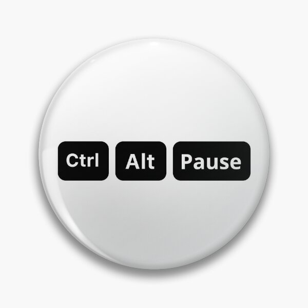 Artikelvorschau, Strg Alt Pause – minimalistisches Tastaturdesign entworfen und verkauft von DomKo10.