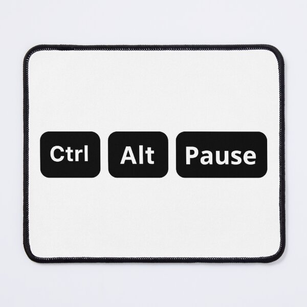 Item preview, Ctrl Alt Paus-minimal Keyboard Design designed and sold by DomKo10.