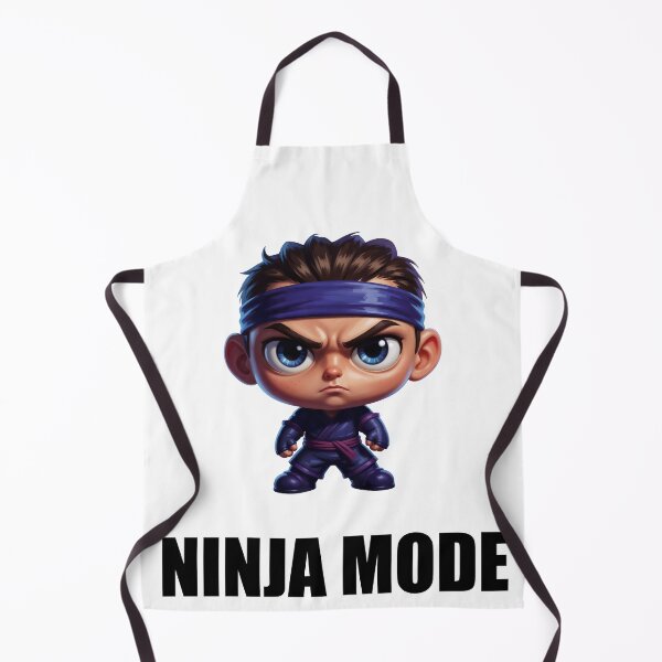 Item preview, Ninja Mode Chibi Character - Cute Ninja Gamer Design" designed and sold by FightModeStudio.