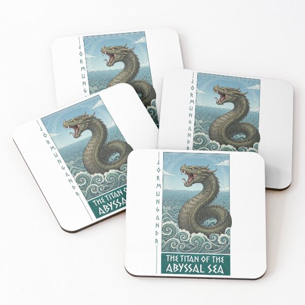 Item preview, Jörmungandr: The Titan of the Abyssal Sea - Norse Mythology designed and sold by appratous.