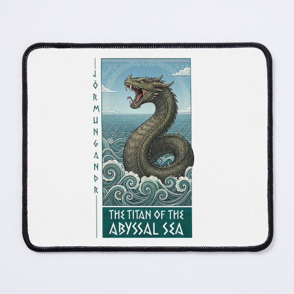Item preview, Jörmungandr: The Titan of the Abyssal Sea - Norse Mythology designed and sold by appratous.