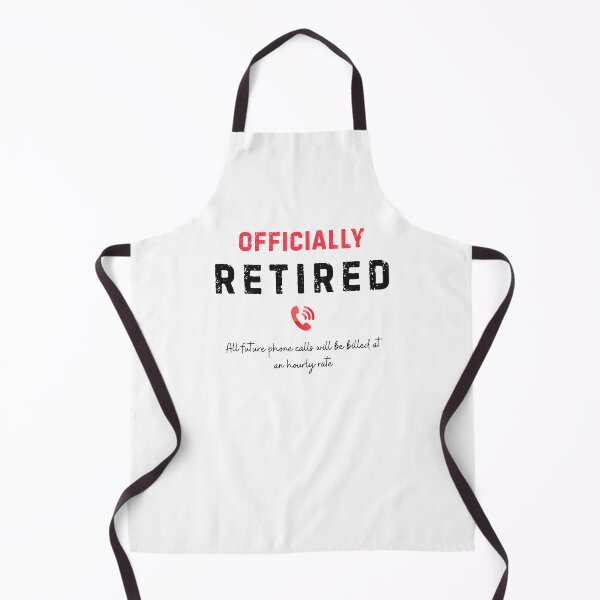 Item preview, Officially Retired - Retirement Humor Gift designed and sold by Whistle-and-Co.