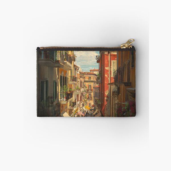 Artikelvorschau, Italienisches Straßenleben | Ästhetische Wandkunst im warmen Sonnenlicht europäischer Gassen – Reiseinspiration entworfen und verkauft von Pulipsori.
