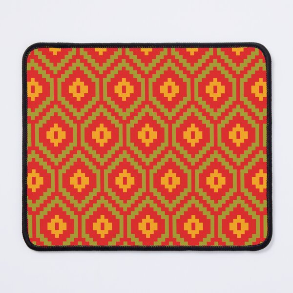 Item preview, Afrocentric Southwestern Textile - Ethnic Polynesian Aztec  - Wedding Gifts designed and sold by RoyalStarsPatts.