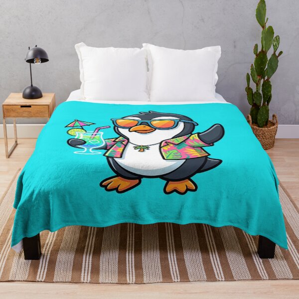 Item preview, Party Penguin Vibes – Chill Neon Party designed and sold by RH Design Lab.