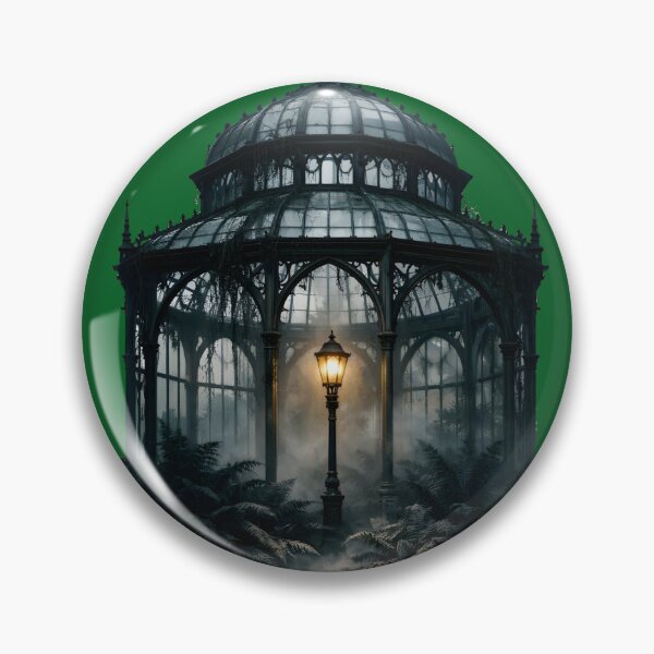 Item preview, Gothic Conservatory: Abandoned Victorian Glasshouse & Misty Ferns designed and sold by Studio77-Gothic.