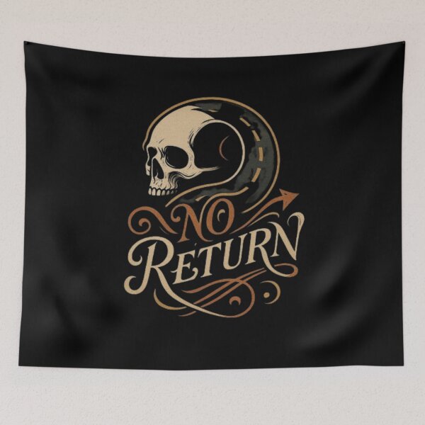 Item preview, No Return Skulls – Skull Art, Gothic Skull, Sugar Skull, Calavera, Tribal Skull, Pirate Skull, Skeleton, Tattoo Design, Skull Illustration designed and sold by Typologystudios.