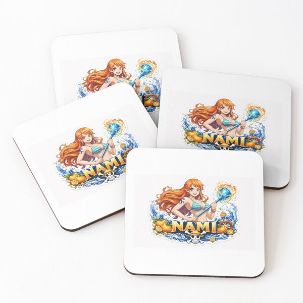 Item preview, Nami's vibrant sticker design A4 Size  Sticker designed and sold by Rudransh-Arts.