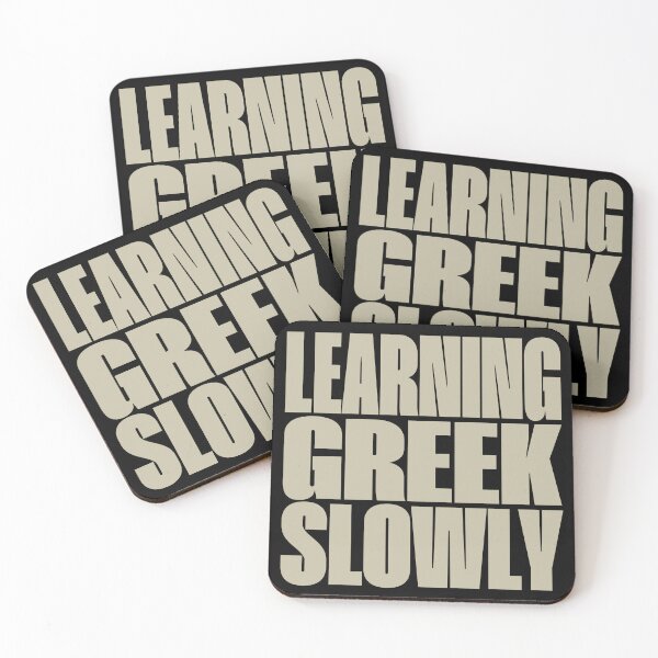 Item preview, Learning Greek Slowly designed and sold by MOCOPOCO.