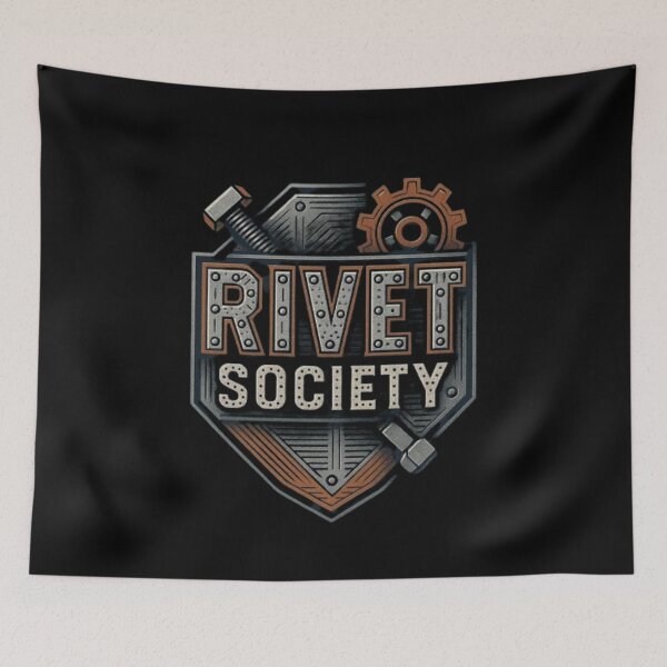 Item preview, Rivet Society Engineer Design, Mechanical Engineer Shirt, Industrial Engineering Design, Builder Engineer Gift, Engineering Club designed and sold by Typologystudios.