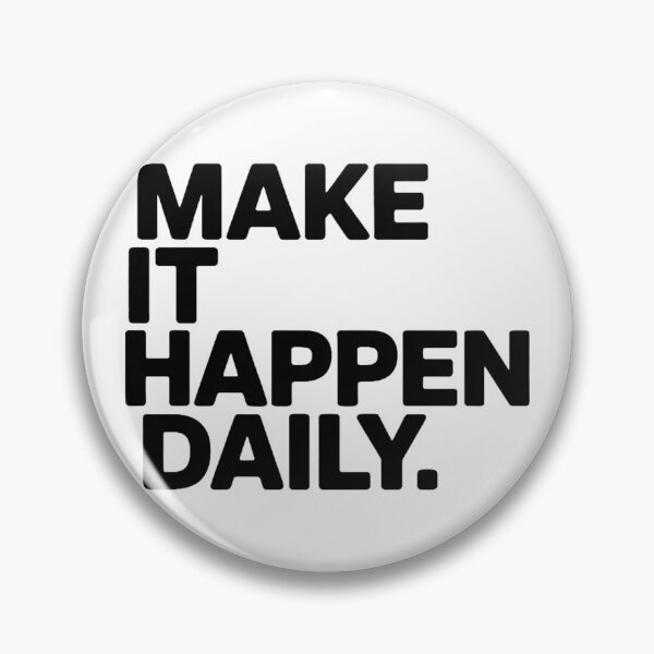 Item preview, Make It Happen Motivational Quote Typography Design | Hustle Mindset T-Shirt designed and sold by jogmayashop.