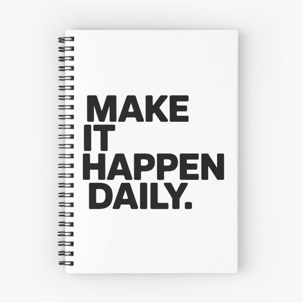 Item preview, Make It Happen Motivational Quote Typography Design | Hustle Mindset T-Shirt designed and sold by jogmayashop.