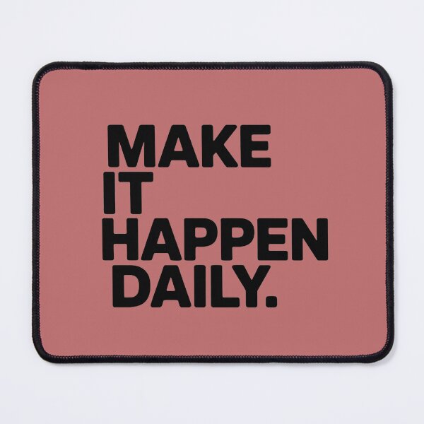 Item preview, Make It Happen Motivational Quote Typography Design | Hustle Mindset T-Shirt designed and sold by jogmayashop.