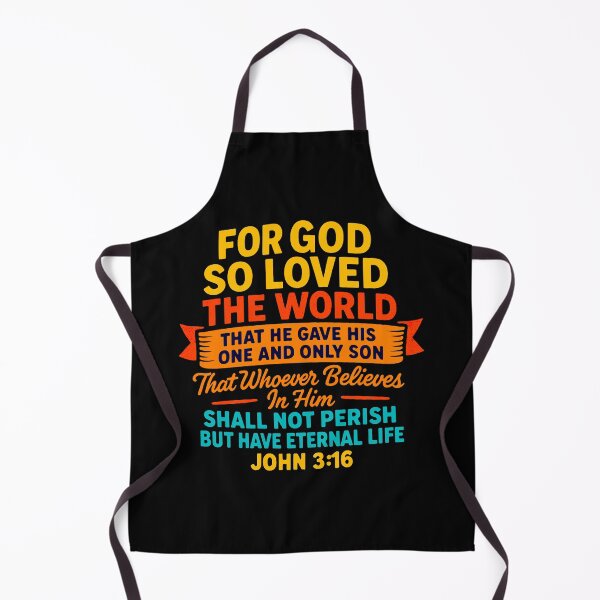 Item preview, John 3:16 For God So Loved The World designed and sold by plushism.