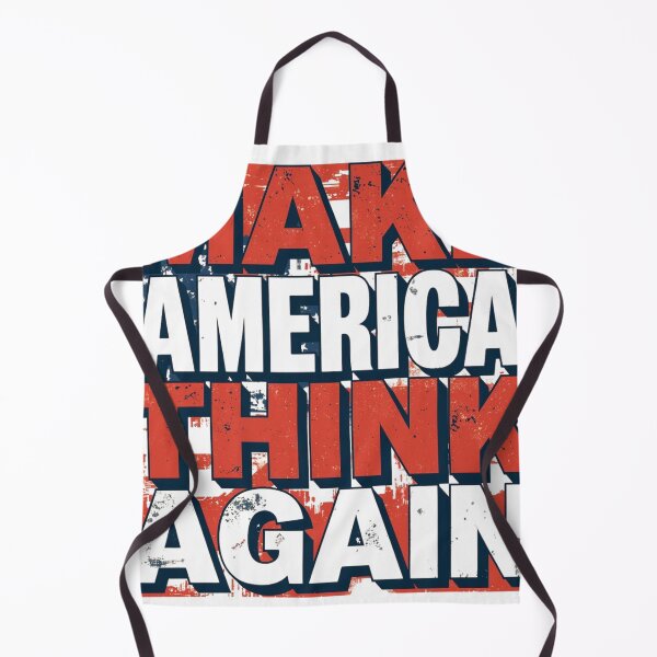 Item preview, Make America Think Again Vintage Distressed Political Shirt designed and sold by Pigmentra.