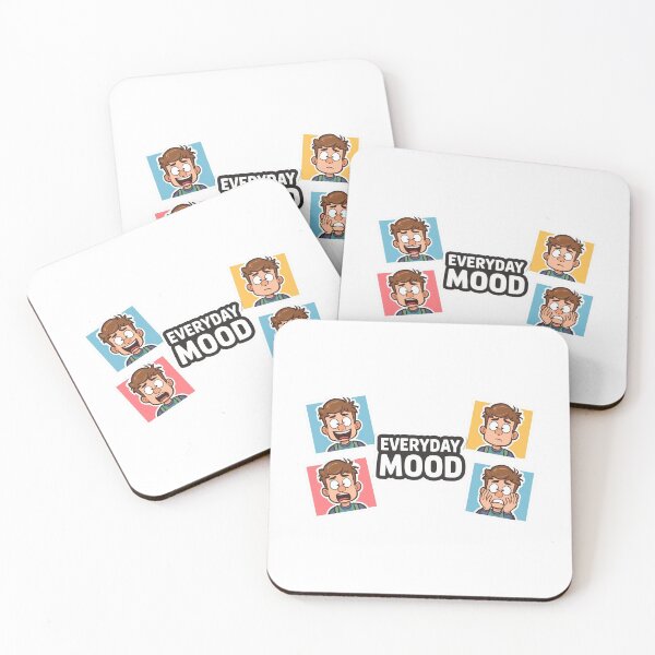 Item preview, "Everyday Mood" - Funny Character Expression Sticker Pack designed and sold by LYZ7VANI.