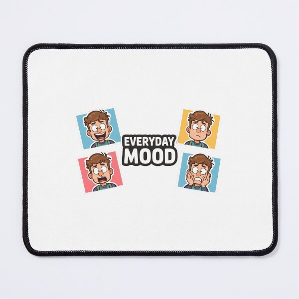 Item preview, "Everyday Mood" - Funny Character Expression Sticker Pack designed and sold by LYZ7VANI.