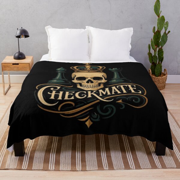 Item preview, Checkmate chess Skull – Skulls Design & Illustration, Skull Art, Skeleton, Anatomy Skull, Dark Art Graphic designed and sold by Typologystudios.