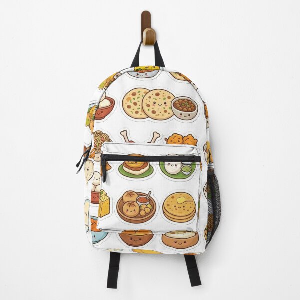 Item preview, The Great Indian Street Food Megapack - 35+ Cute Chibi Icons Sticker Sheet designed and sold by DesertFlowArt.