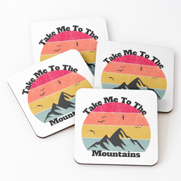 Item preview, Retro Take Me To The Mountains designed and sold by KrisGraphic45.