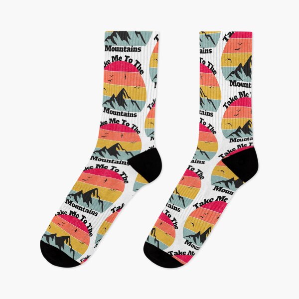 Item preview, Retro Take Me To The Mountains designed and sold by KrisGraphic45.