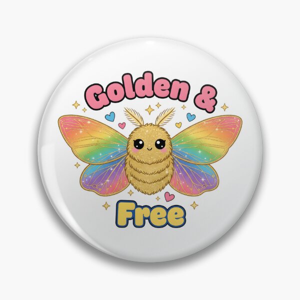 Item preview, Golden & Free Butterfly Design – Neurodiversity Gift for Kids, Autism ADHD Pride, Au-some Art designed and sold by MindScience4You.