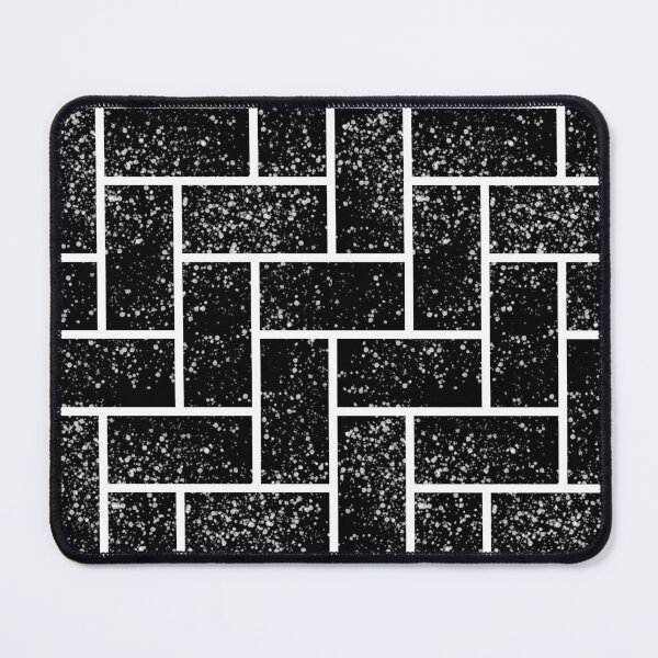 Item preview, Paint splatter bricks herringbone seamless repeating pattern designed and sold by SeamlessDsign.